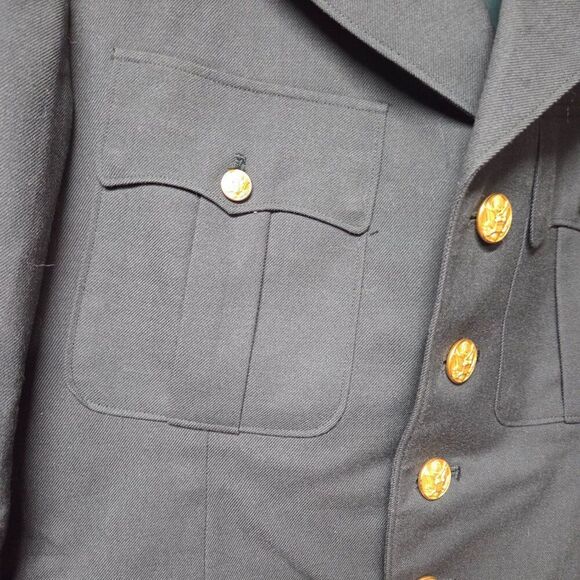 Vintage 1967 US Army Class A Dress Uniform Jacket | Men’s 39R | Military Blazer - Picture 11 of 11